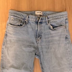 Agolde Toni light wash jeans